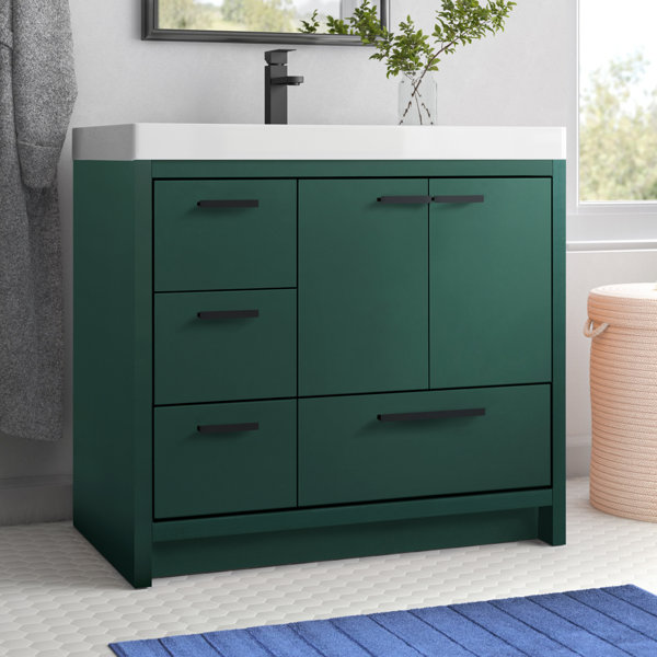 Zipcode Design™ Albers 36" W x 22" D x 34" H Single Bathroom Vanity